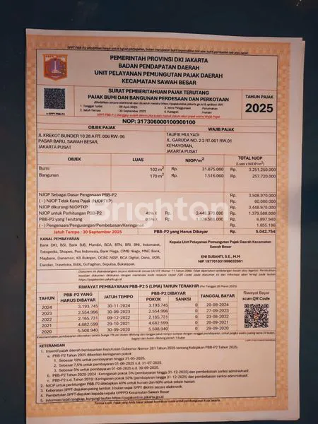 image RUMAH 2,5 LANTAI BARU SELESAI RENOVASI TOTAL HARGA DIBAWAH NJOP.  (8)