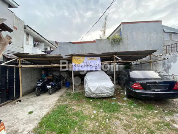 LAHAN TANAH 140M² DAN KIOS KECIL PINGGIR JALAN DI SUNTER AGUNG JAKARTA UTARA