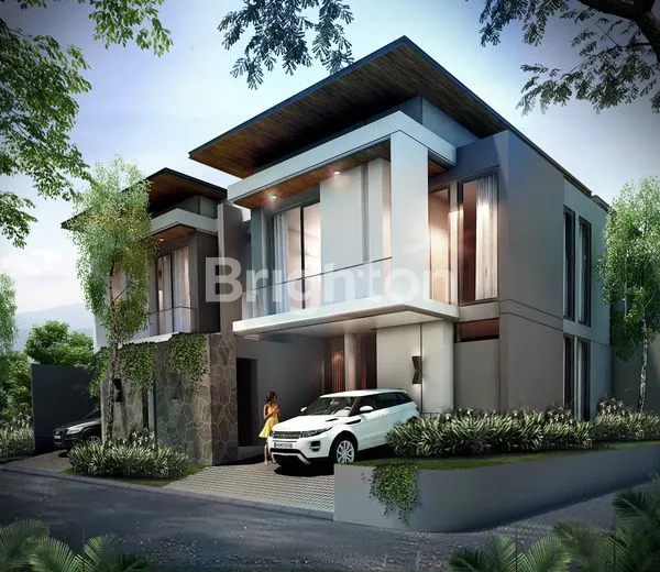 image DIJUAL RUMAH MODERN 2 LANTAI HOOK DARMO BARU BARAT SURABAYA (1)