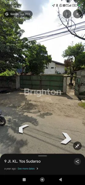 image JUAL TANAH BONUS 2 GUDANG DI JLN YOS SUDARSO TG MULIA (2)