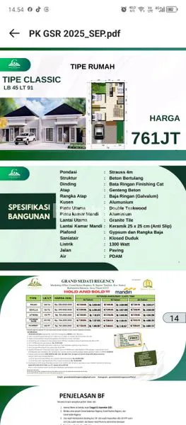 image RUMAH STRATEGI SURABAYA PERBATASAN SIDOARJO ( PERUMAHAN ) (5)