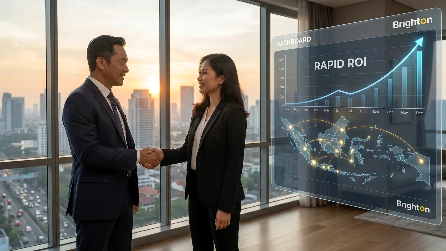 brighton satu jaringan nasional agen properti 14