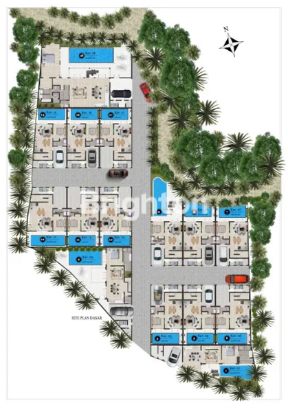 image VILLA BRAND NEW MEDITERANNEAN 3BR BUMBAK UMALAS BALI (6)