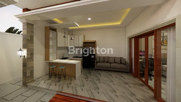 image RUMAH INDENT MODERN 2BR FULL FURNISH DI BADUNG (4)