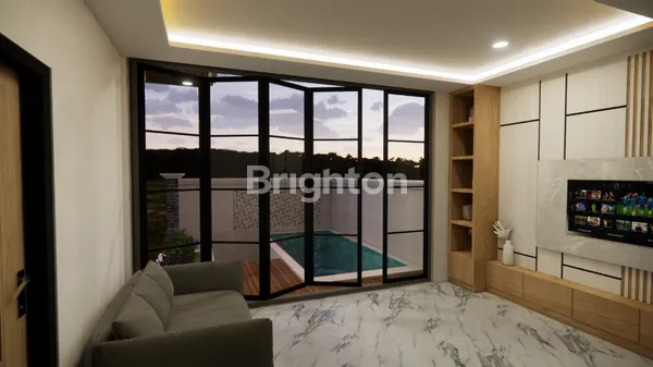 image FOR SALE INDENT RUMAH MODERN 3BR GERIH ABIANSEMAL (4)