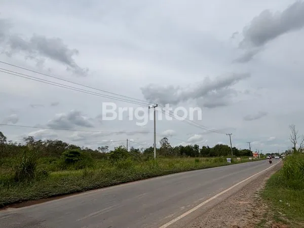 image TANAH SIAP BANGUN STRATEGIS PINGGIR JALAN LINGKAR SELATAN SUNGAI PINANG JAKABARING, LUAS TANAH 300M2, SHM, HARGA RP660JUTA NEGO (3)