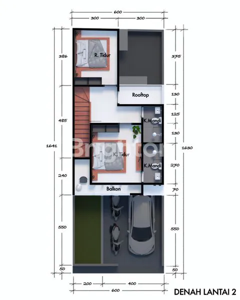 image RUMAH 2 LANTAI DENGAN SUASANA NYAMAN VIEW SAWAH DI KOTA BADUNG BALI (5)