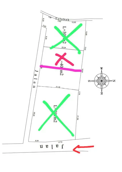 image DIJUAL TANAH 2 ARE - KUTUH (1)