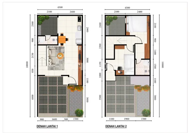 image TERMURAH! RUMAH 2 LANTAI DI PAMULANG CUMA 550 JUTA. SIAP HUNI, BEBAS BANJIR, 15 MENIT KE STASIUN! (2)