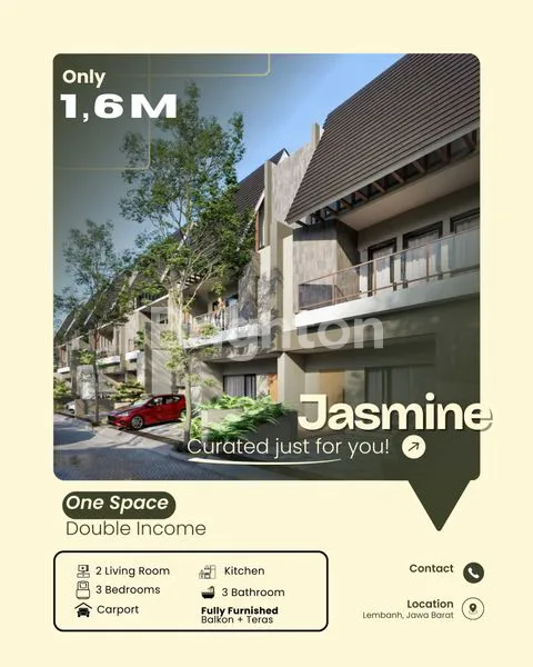 image VILLA JASMINE: HUNIAN MEWAH DOUBLE INCOME DI SEJUKNYA LEMBANG! (1)