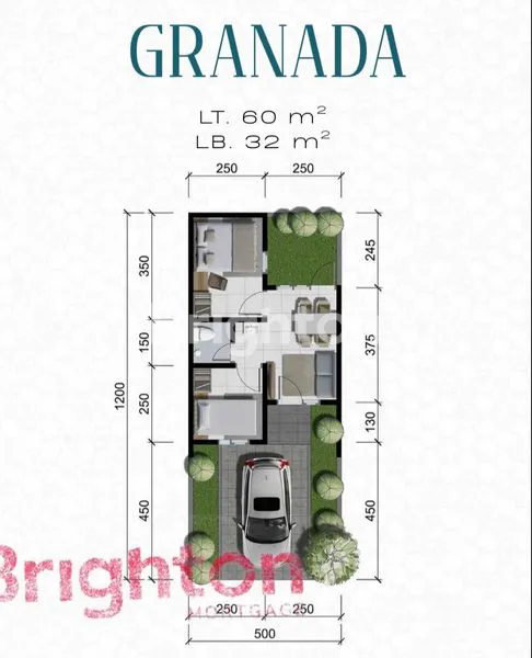 image PRIME HILLS TIPE GRANADA  60 M² CUMA 500JT-AN (2)