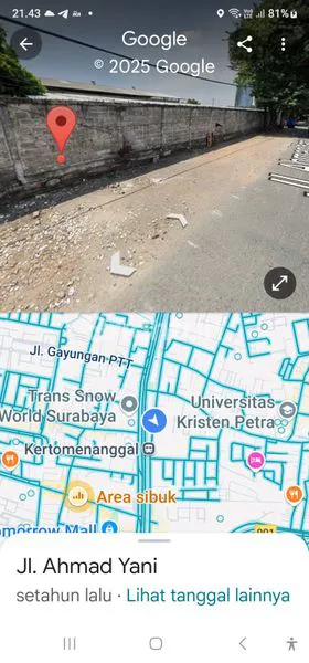 image TANAH + GUDANG DI SIWALANKERTO PJKA (5)