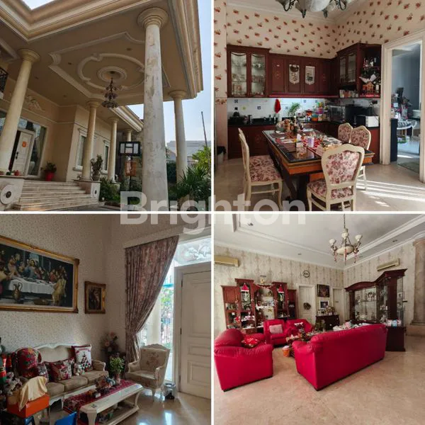 image RUMAH SUPER MEWAH KLASIK KUPANG INDAH SURABAYA BARAT MURAH BANGET CUMA HITUNG TANAH !! (1)