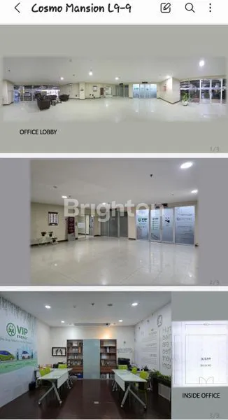 image APPARTMENT + OFFICE ROOM COSMO MANSION, THAMRIN CITY JAKARTA, (AGUNG PODOMORO), HAK MILIK STRATA TITLE BERDEKATAN DENGAN 3 MALL BESAR : GRAND INDONESIA; PLAZA INDONESIA; THAMRIN CITY, PLUS THAMRIN TERRACE FOOD COURT\N (3)