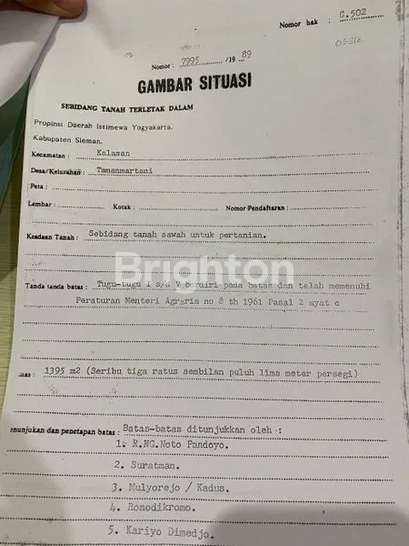 image TANAH LUAS COCOK BUAT USAHA  PINGGIR JALAN RAYA TAMAN MARTANI  (6)