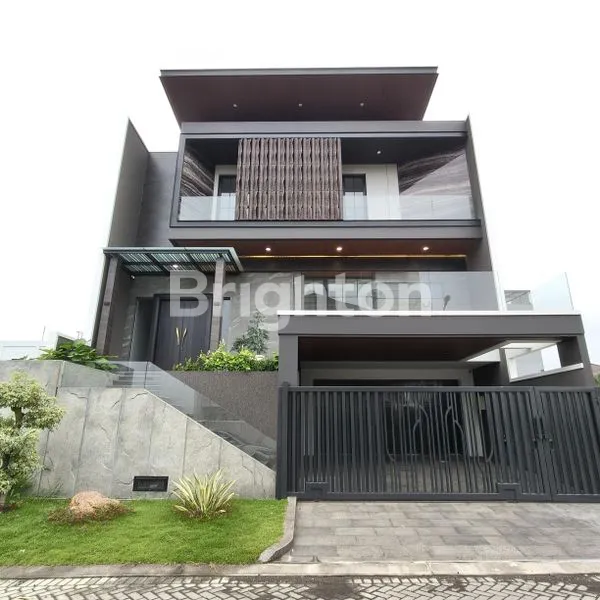 image HUNIAN MODERN 4 LANTAI, LT 264M² DI CITRALAND SURABAYA (1)