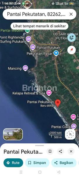 image RUMAH DEKAT PANTAI | 56,5 ARE | HITUNG TANAH SAJA! | SHM (7)