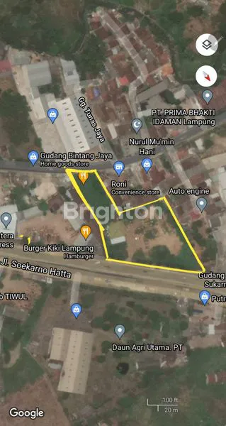 image TANAH DI JLN. SOEKARNO HATTA (BYPASS), KALIBALAU KENCANA, KEDAMAIAN, BANDAR LAMPUNG, LAMPUNG (5)