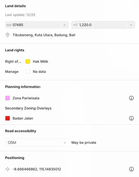 image TANAH DI LINGKUNGAN TENANG & NYAMAN DI CENTRAL BERAWA, CANGGU - BALI (4)
