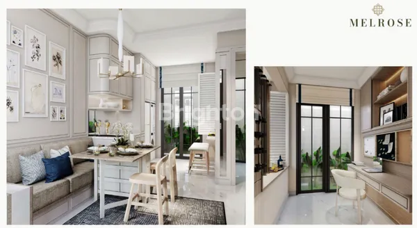 image RUMAH MEWAH MELROSE GRAND DUTA GARDEN 3 LANTAI 7 MENIT BANDARA SOETA (3)