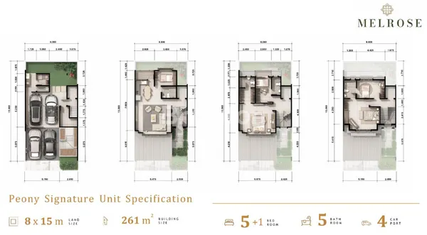 image RUMAH MEWAH DESIGN EROPA 4 LANTAI LOKASI STRATEGIS DEKAT BANDARA SOETA (6)