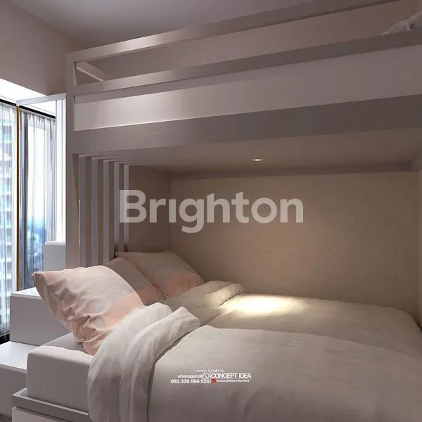 image UNIT STUDIO FURNISHED, VIEW KOLAM RENANG (1)