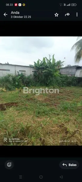 image JUAL TANAH LUAS 363 M2 DI KALIMULYA KEL JATI MULYA KEC CILODONG KOTA DEPOK JAWA BARAT (2)