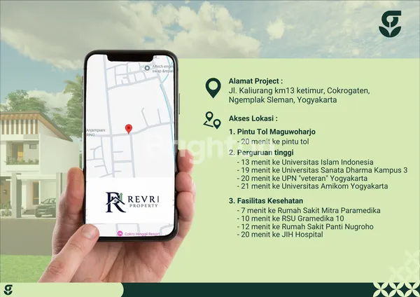 image PERUMAHAN KALIURANG 3 KT 2 KM LB 80 LT 100 SLEMAN YOGYAKARTA (2)