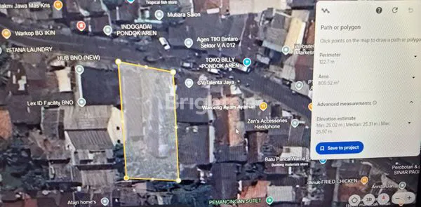 image TANAH STRATEGIS JALAN RAYA PONDOK AREN (1)