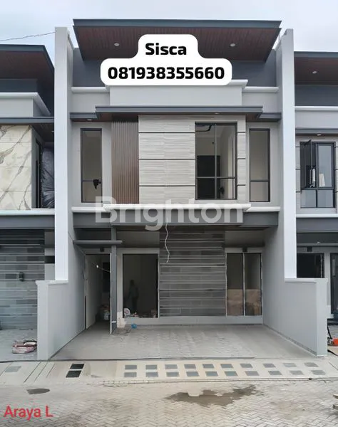 image HUNIAN MINIMALIS DI ARAYA ROW LUAS UNTUK 4-5 MOBIL LEBAR 7 SIAP HUNI  (1)