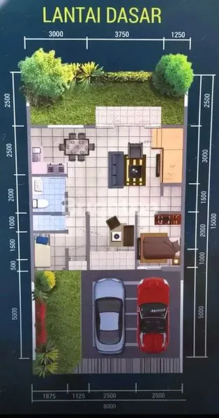 image RUMAH MODERN MINIMALIS GRES HADAP SELATAN DEKAT GADING SERPONG (6)