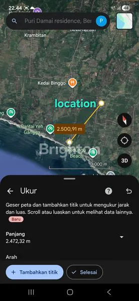 image VILLA FOR ANNUAL RENT ( DIKONTRAKKAN PER TAHUN ) DEKAT PANTAI KEDUNGU TABANAN BALI  (2)
