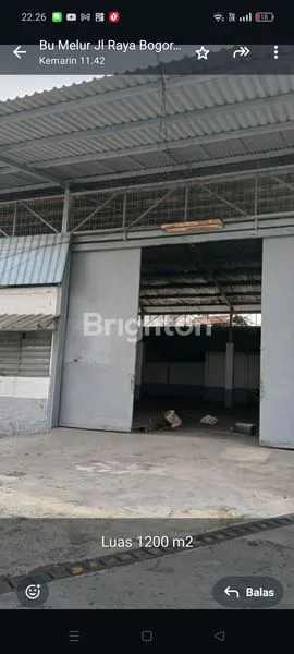 image SEWA GUDANG PRIME AREA CIBINONG, FULLY-FURNISHED, 4 MOBIL (4)
