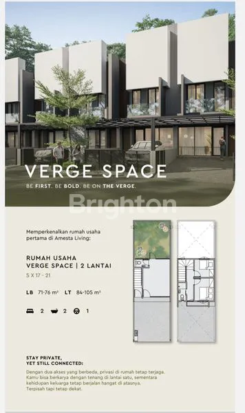 image RUMAH USAHA AMESTA LIVING 2LT AKSES TERPISAH LT 1 DAN 2 LOKASI PREMIUM O JALAN OERR (1)