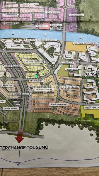 image DIJUAL TANAH – ROYAL RESIDENCE SURABAYA\NUNIT B11-057 CLUSTER DE ROSENBERG (5)