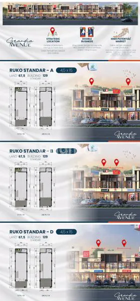 image RUKO GRANDIA AVENUE CITRALAND SURABAYA (2)