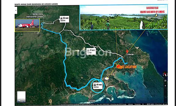image FOR SALE HILL LAND OCEAN VIEW IN LOMBOK TENGAH  (4)