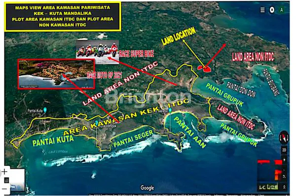 image FOR SALE HILL LAND OCEAN VIEW IN LOMBOK TENGAH  (7)