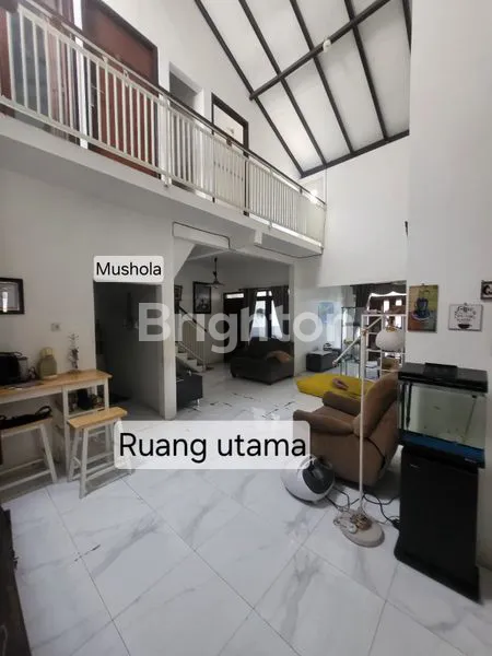 image RUMAH 1,5 LANTAI MINIMALIS MEZZANINE DEKAT TOL & SPORTS CLUB (3)