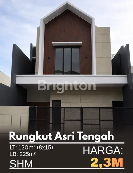 image RUMAH BARU NEW GRESS SIAP HUNI RUNGKUT ASRI TENGAH DEKAT PURI MAS PONDOK TJANDRA WIGUNA GUNUNG ANYAR (1)