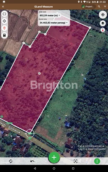 image TANAH DIJUAL LUAS 34.650 M2 DI JALAN UTAMA  DENPASAR GILIMANUK KALIAKAH JEMBRANA BALI  (8)