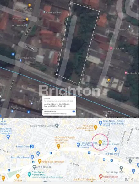 JUAL CEPAT, TANAH STRATEGIS DI BEKASI TIMUR