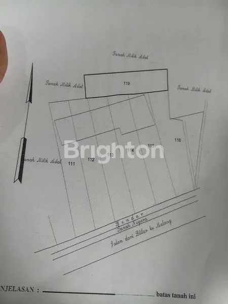 image DIJUAL TANAH STRATEGIS, POROS JALAN NASIONAL III, AKSES UTAMA MALANG - BLITAR (5)