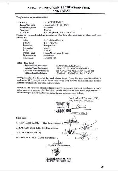 image LAHAN PREMIUM PELABUHAN BUNGKUTOKO, VIEW PANTAI (5)