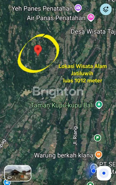 image TANAH 1.012 M² HADIAH RUMAH – VIEW LERENG GUNUNG DEKAT JATILUWIH (7)