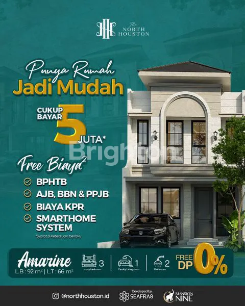 image DIJUAL RUMAH MANSION NINE, CLUSTER NORTH HOUSTON (7)