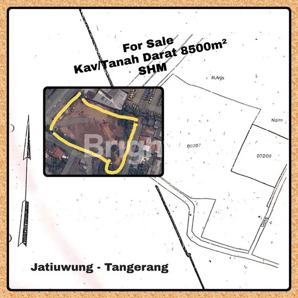 image LAHAN/KAVLING - TANAH DARAT DAERAH JATIUWUNG, CIBODAS TANGERANG BANTEN (1)