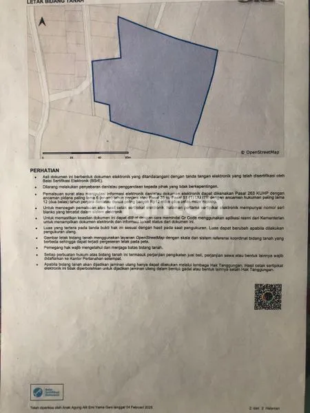 image DISEWAKAN JANGKA PANJANG LAHAN PREMIUM DILOKASI STRATEGIS KAWASAN POPULER ULUWATU (1)