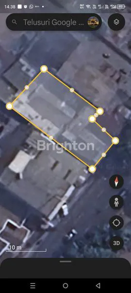 image DIJUAL RUMAH LAMA + 2 KIOS PINGGIR JALAN\NLAHAN 400 M² | JALAN PROTOKOL PREMIUM – DEKAT GANDARIA CITY\NLUAS TANAH ± 400 M²\N• 250 M² SHM\N• 150 M² GIRIK (PROSES SHM)\NTERDIRI DARI RUMAH TUA + 2 KIOS\NLOKASI STRATEGIS, PINGGIR JALAN BESAR\NCOCOK UNTUK USAH (2)