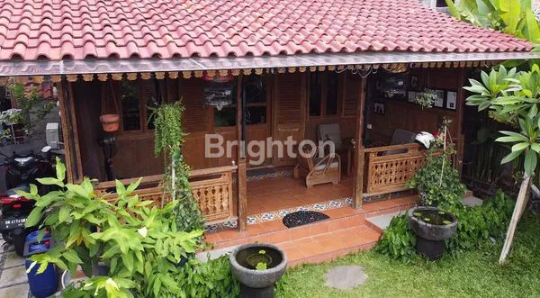 image LANGKA DI RENON! TANAH STRATEGIS BONUS BANGUNAN LIMASAN JATI ANTIK (2)